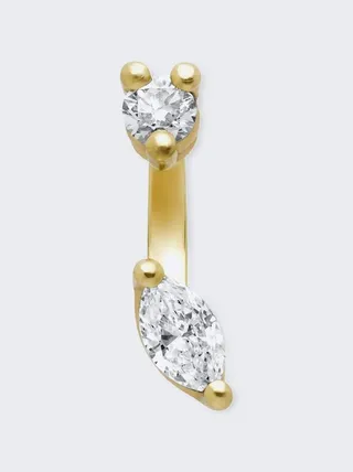 Dots Earring Yellow Gold