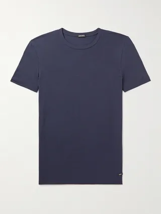 Slim-Fit Stretch-Modal Jersey T-Shirt