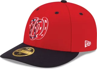 New Era Men's Washington Nationals Alternate Authentic Collection On-Field Low Profile 59FIFTY Fitted Hat