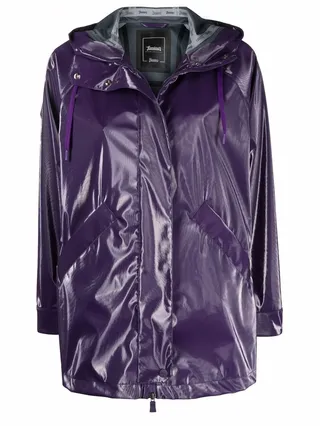 Wet Look Rain Coat