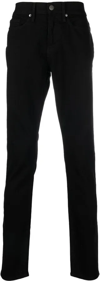 Slim-Cut Leg Trousers