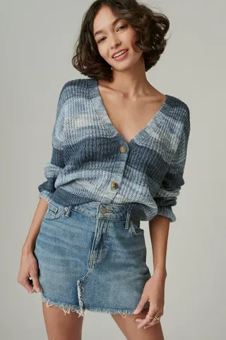 Denim Mini Skirt