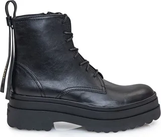 REDValentino Lace-Up Combat Boot