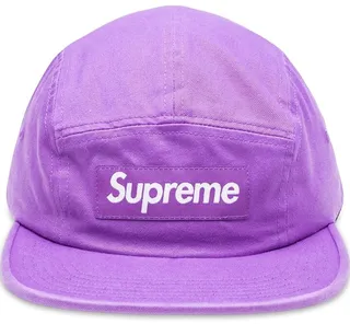 Washed Chino Twill Camp cap