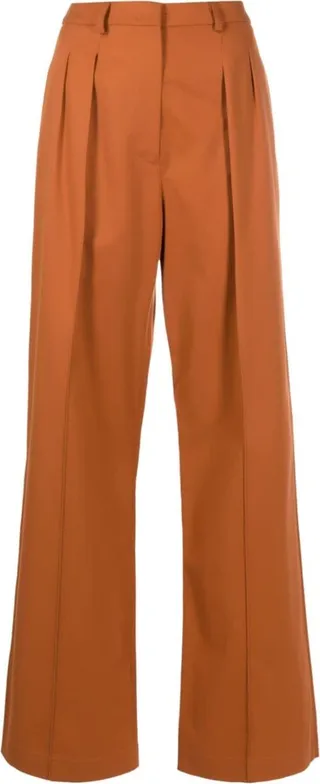 Isabel cotton tailored trousers