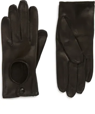 Washable Leather Driver Gloves