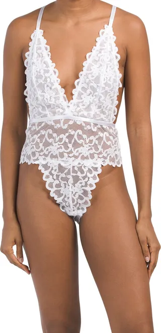 Bridal Lace Bodysuit