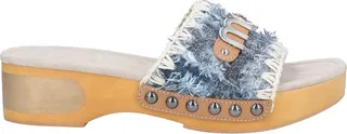 Mules & Clogs Blue
