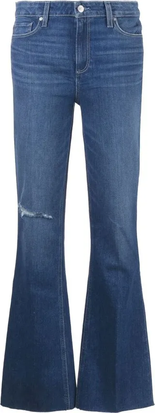 Bootcut Distressed Jeans