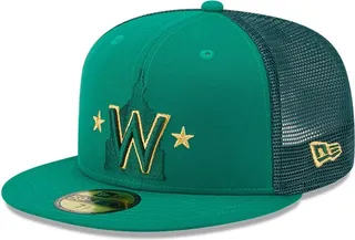Men's New Era Kelly Green Washington Nationals 2023 St. Patrick's Day 59FIFTY Fitted Hat