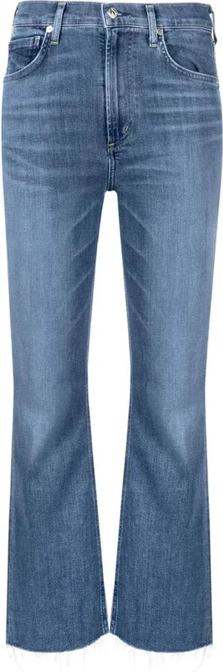 Isla cropped bootcut jeans