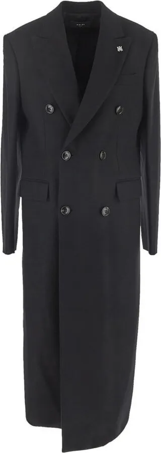 Amiri Double-Breasted Long-Sleeved Coat
