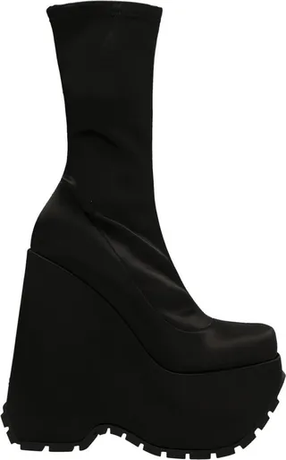 Versace Platform Slip-On Boots