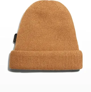 Men's Silk Knit Beanie Hat