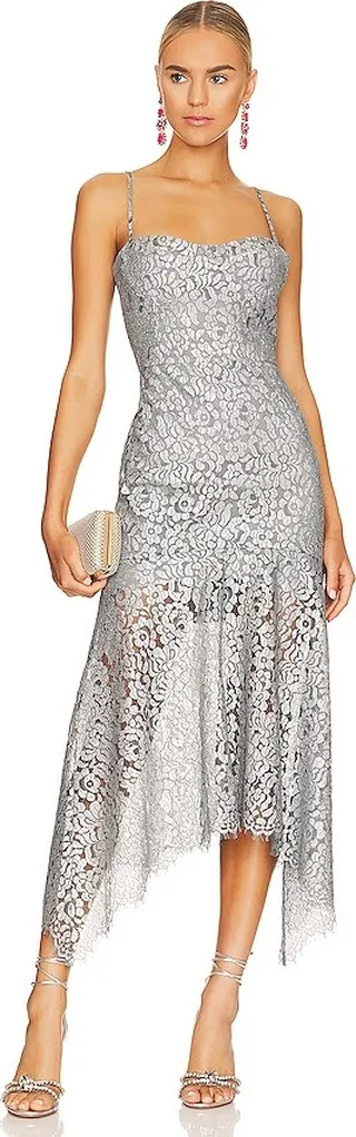 Issy Lace Midi Dress