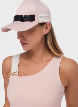 Askem Baseball Cap With Strap Detail