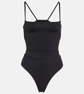 Square-neck bodysuit