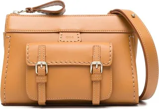 Edith pocket-detail shoulder bag