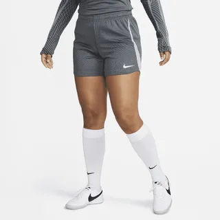 Nike Women's Dri-FIT Strike Soccer Shorts in Grey