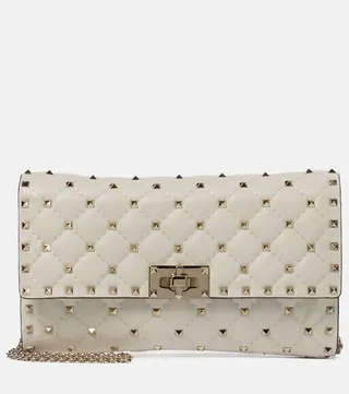 Rockstud Spike Small leather shoulder bag