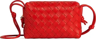 Mini Loop Leather Crossbody Bag