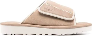 Goldencoast suede slides
