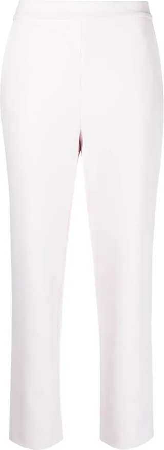 Cropped Straight-Leg Trousers