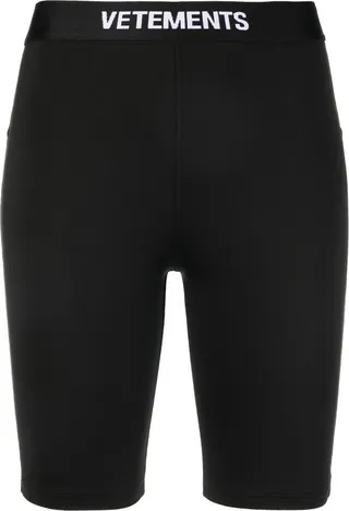 Logo-Waistband Cycling Shorts