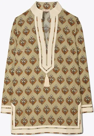 Printed Tassel Tunic