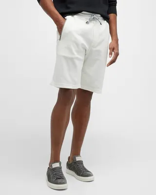 Men's Zip-Pocket Drawstring Shorts