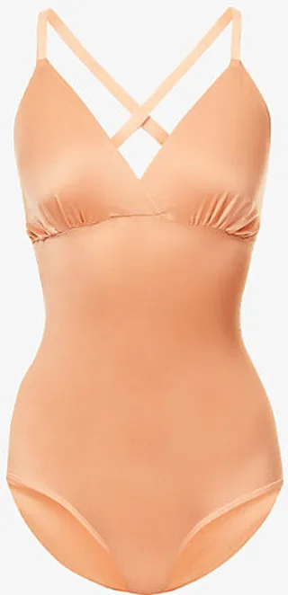 kims Womens Clay hine tretch-woven Body