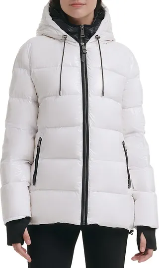 Metallic Puffer Jacket