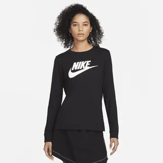 Women's Nike Sportswear Long-Sleeve T-Shirt in Black