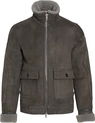 Josh Shearling Bomber Jacket