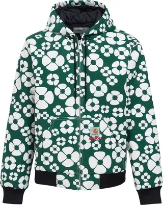 x Carhartt floral-print bomber jacket