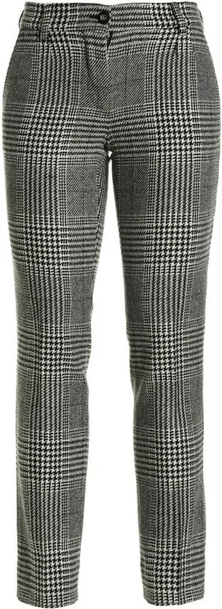 Dolce & Gabbana Houndstooth Printed Straight Pants