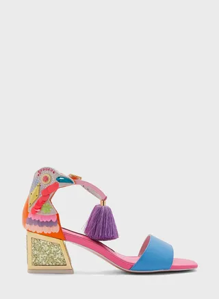 Kicker Block Heel Sandals