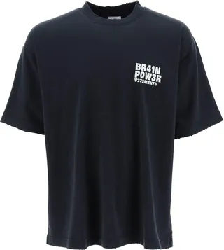 Vetements 'brain Power' T-Shirt