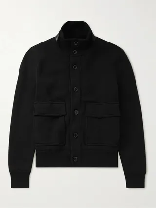 Wool Blouson Jacket