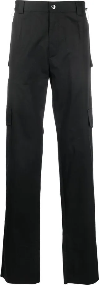 Straight-Leg Cargo Trousers
