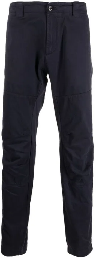 Four-Pocket Cotton Straight Trousers