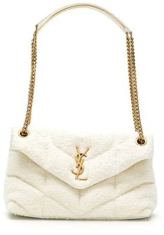 small Loulou bouclé bag