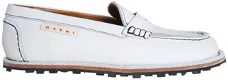Marni Lightweight Contrast Stitch Moccasins