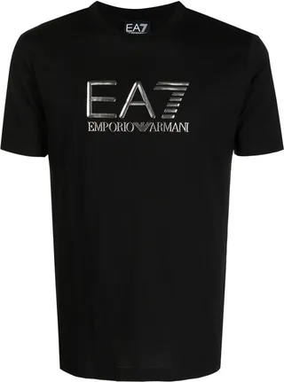 logo-print cotton T-shirt
