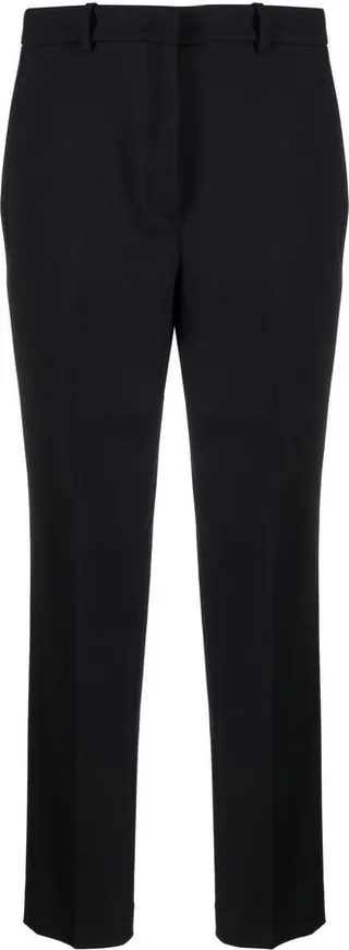 Cropped Virgin-Wool Trousers