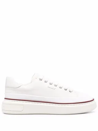 Leather Platform Sneakers