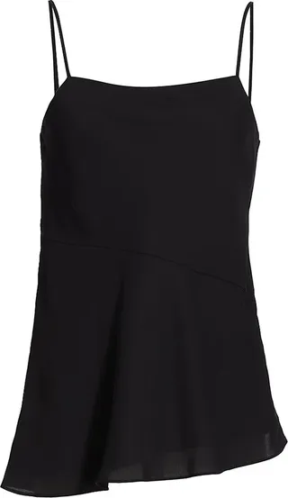 Draped Asymmetric Slip Cami