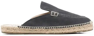 Suede Espadrille Slippers