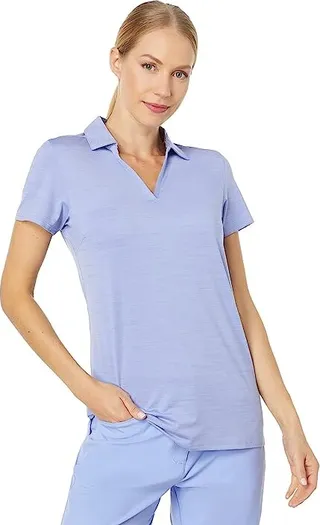 PUMA Golf Cloudspun Coast Polo (Lavender Pop Heather) Women's Clothing