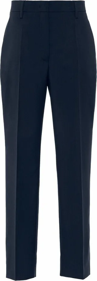 Cropped Tailored Trousers